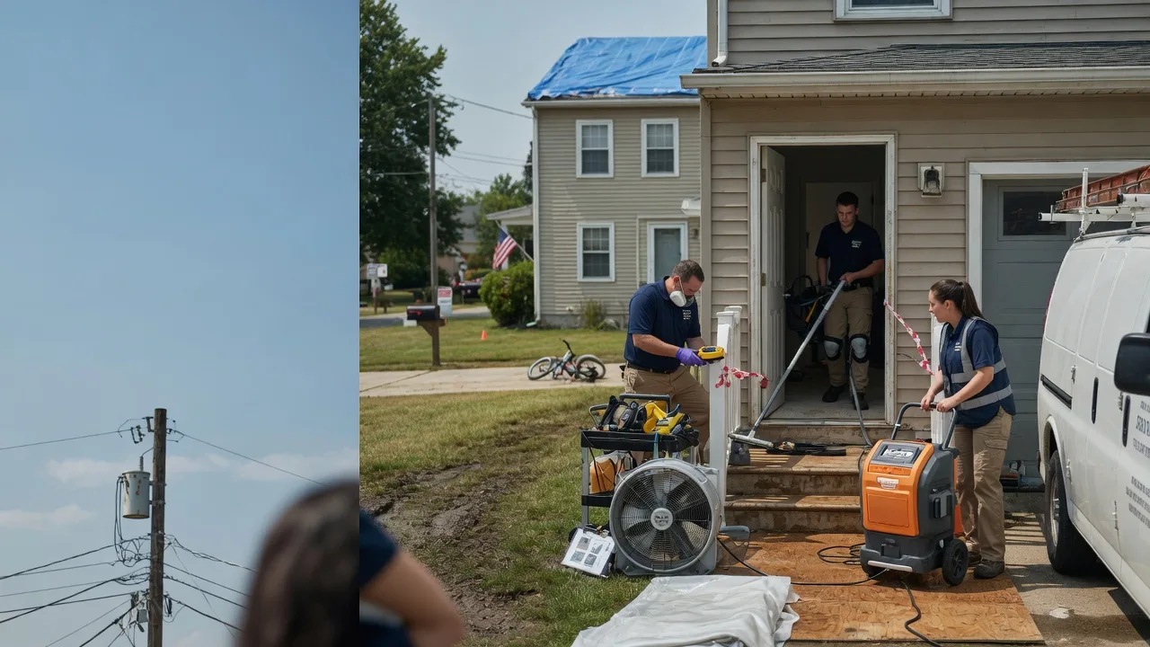 Water Damage Repair in Virgie, KY near me